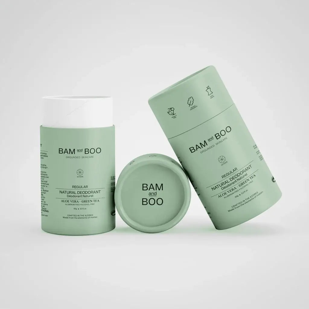 BAMandBOO Natural Deodorant | Aloe Vera & Green Tea