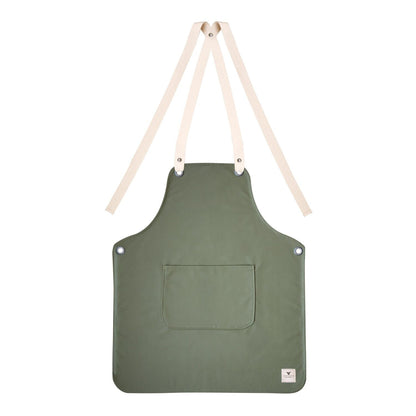 YAKO & CO Vegan Apron // Forest Green