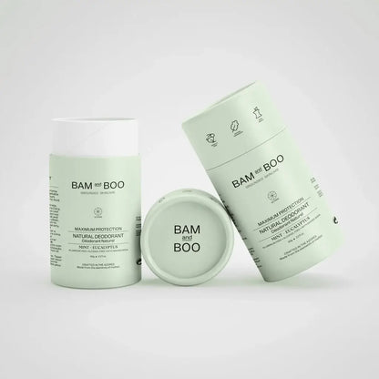 BAMandBOO Max Protection Natural Deodorant | Mint & Eucalyptus