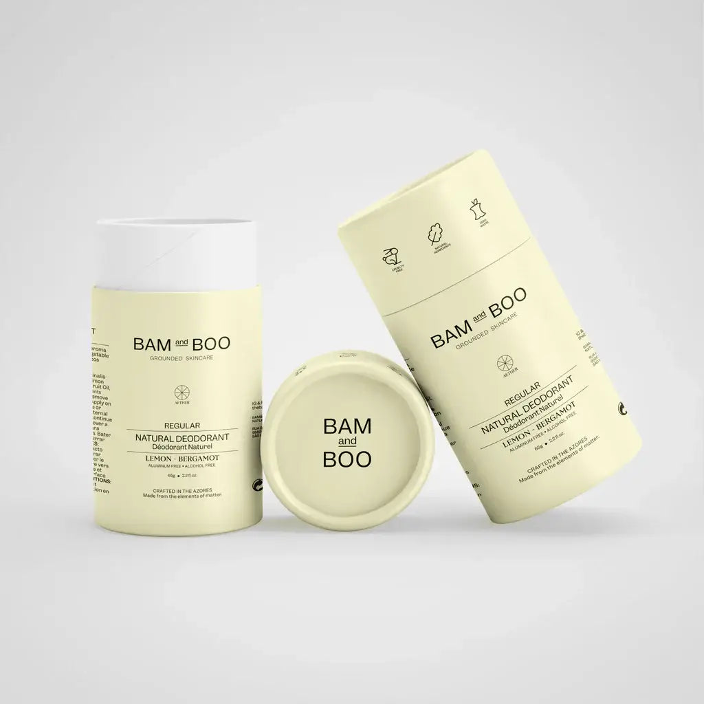 BAMandBOO Natural Deodorant | Lemon & Bergamot