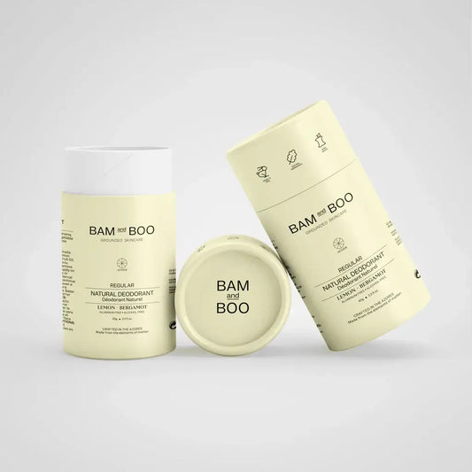 BAMandBOO Natural Deodorant | Lemon & Bergamot