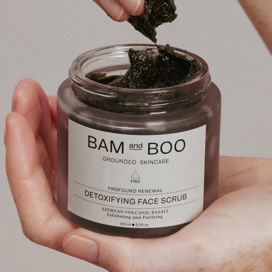 BAMandBOO Volcanic Basalt Face Scrub