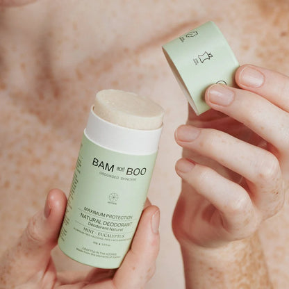 BAMandBOO Max Protection Natural Deodorant | Mint & Eucalyptus