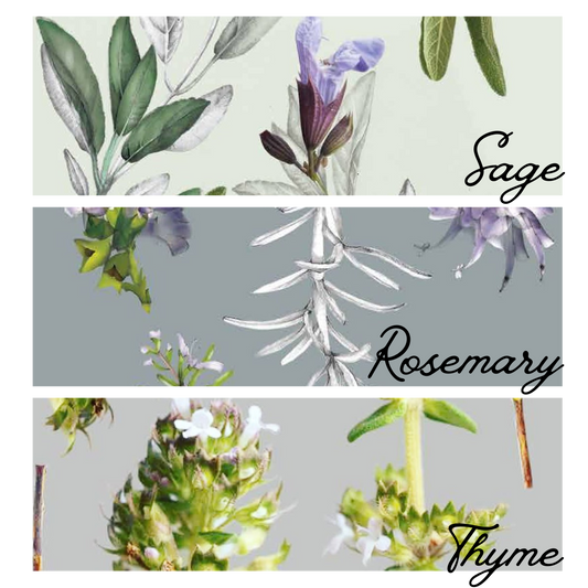 Sage, Rosemary & Thyme Spice Trio