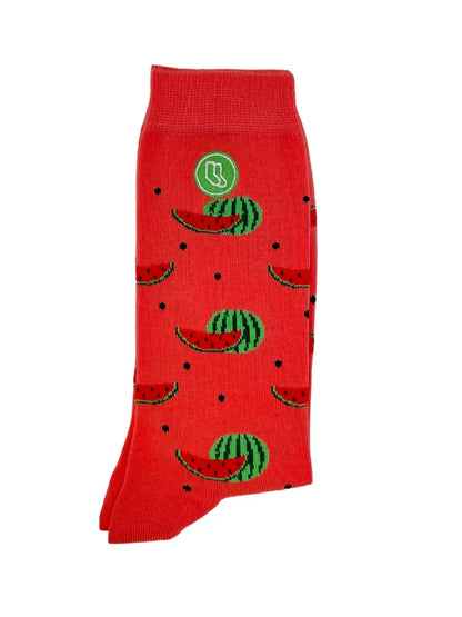 Chulé Socks "Tutti Frutti" Collection // Watermelon