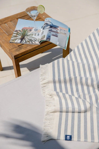 Barra Beach Towel // Blue