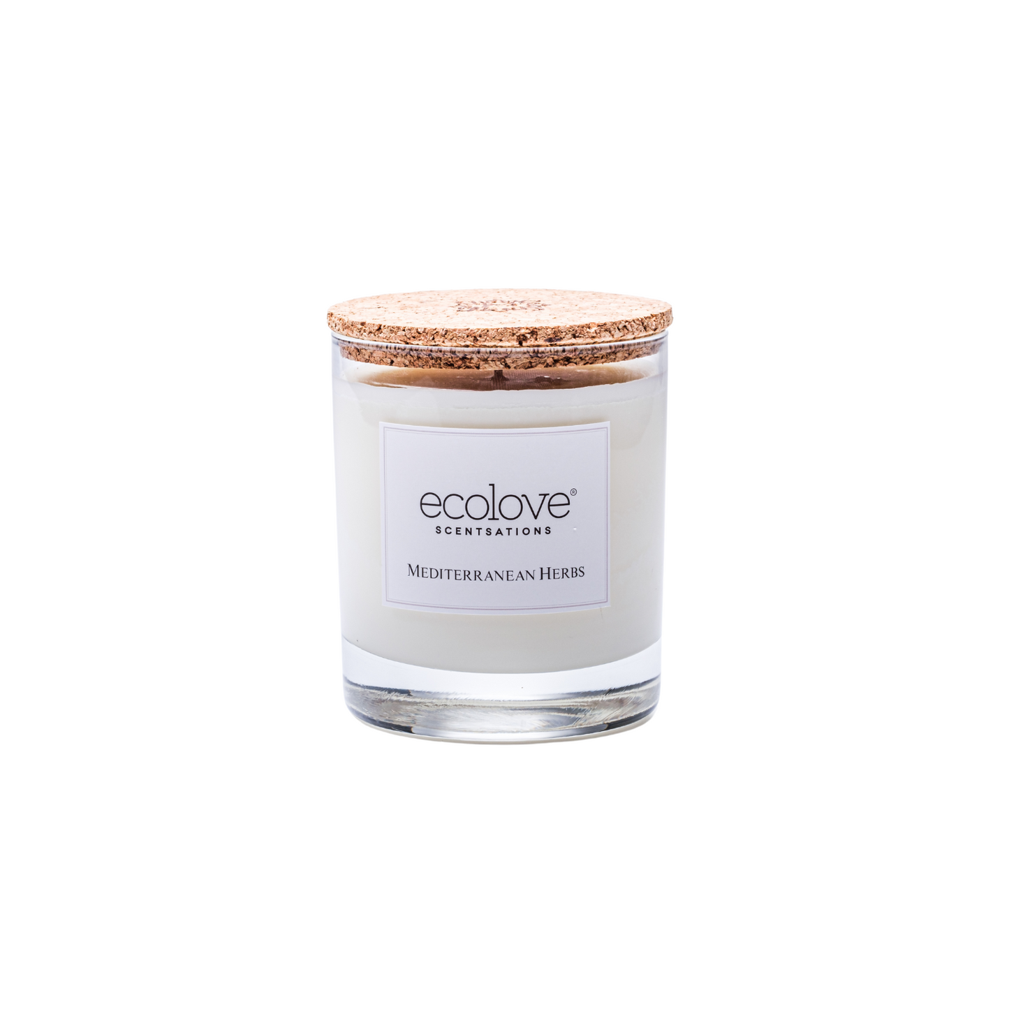 Ecolove Mediterranean Herbs Candle (Single Wick)